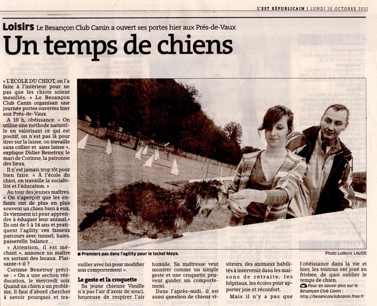 EST RÉPUBLICAIN N°40361 DU LUNDI 10 OCTOBRE 2011