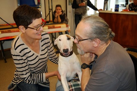 ET 3 CHIENS VISITEURS DE PLUS !!!